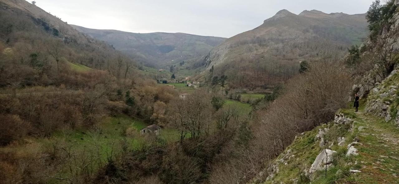 Amplia Y Comoda Casa De Piedra Con Porche Y Jardin San Roque de Ríomiera Exterior foto